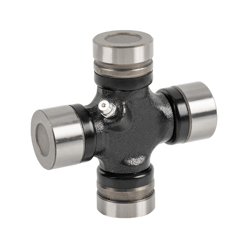 u-joint ที่มี 2 ลูกปืนทรงกลมธรรมดาและ 2 ร่อง