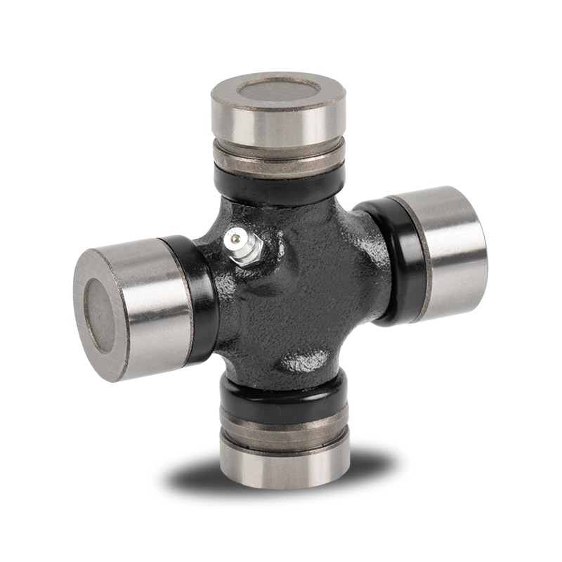 u-joint ที่มี 2 ลูกปืนทรงกลมธรรมดาและ 2 ร่อง
